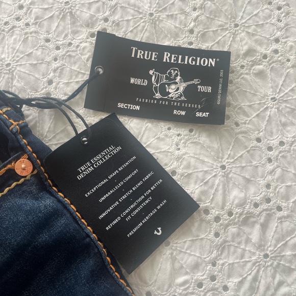 True religion “Stella” jeans with tags on in a size 26 - Picture 2 of 5